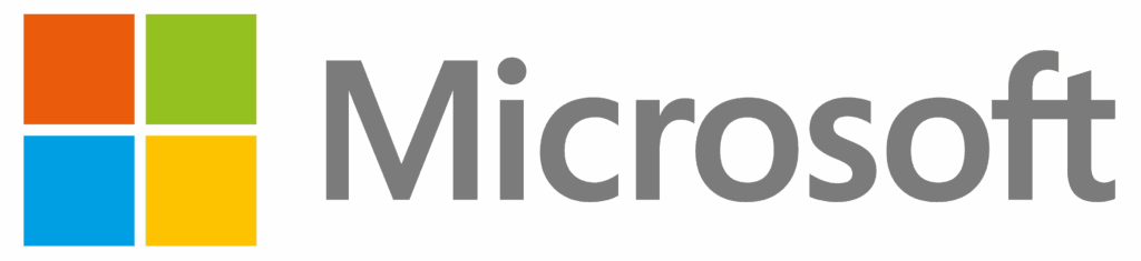 logo de microsoft c gray